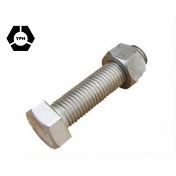 DIN609 DIN610 Hexagon Head Fitted Bolts with Long Threaded Portion